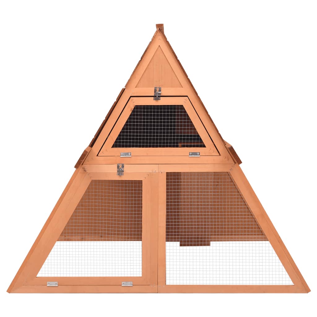 Clapier 152X127X109,5 Cm Bois De Sapin Massif