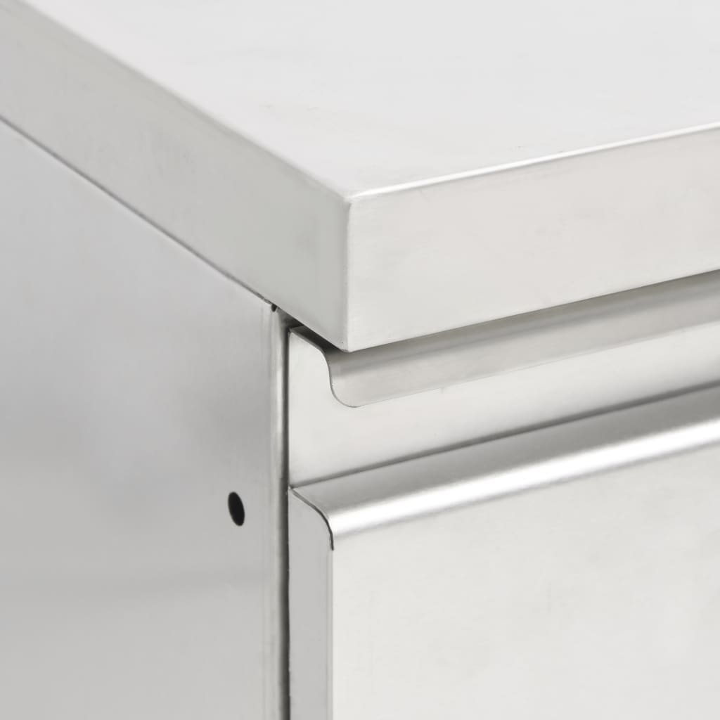 Armoire De Cuisine Commerciale Avec 2 Tiroirs 50 X 60 X 96 Cm