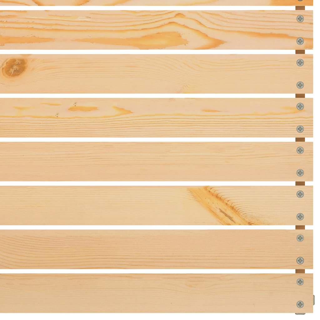 Canapés D'angle De Jardin 2 Pcs Bois De Pin Massif