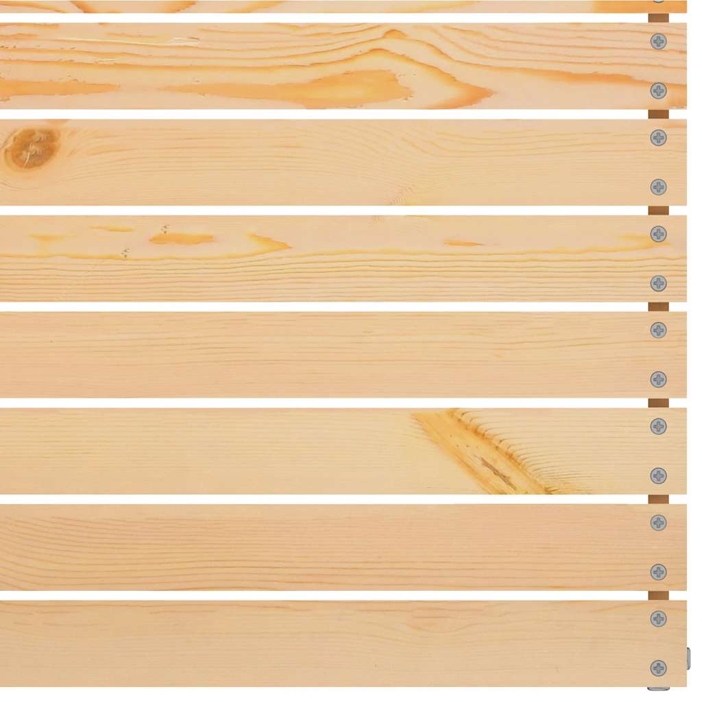 Canapés Centraux De Jardin 4 Pcs Bois De Pin Massif