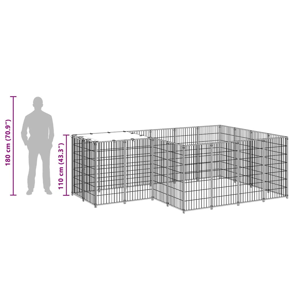 Chenil 6,05 M² Acier
