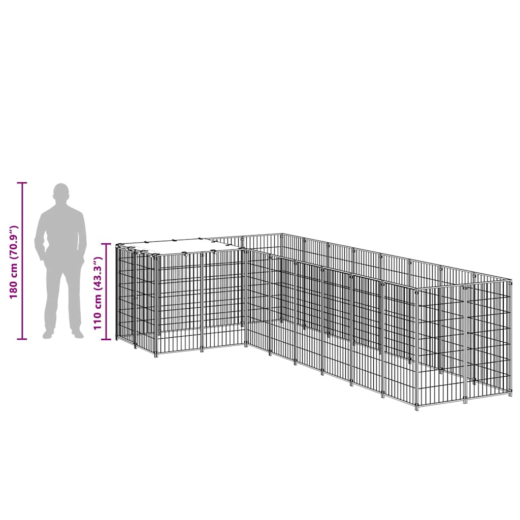 Chenil 6,05 M² Acier