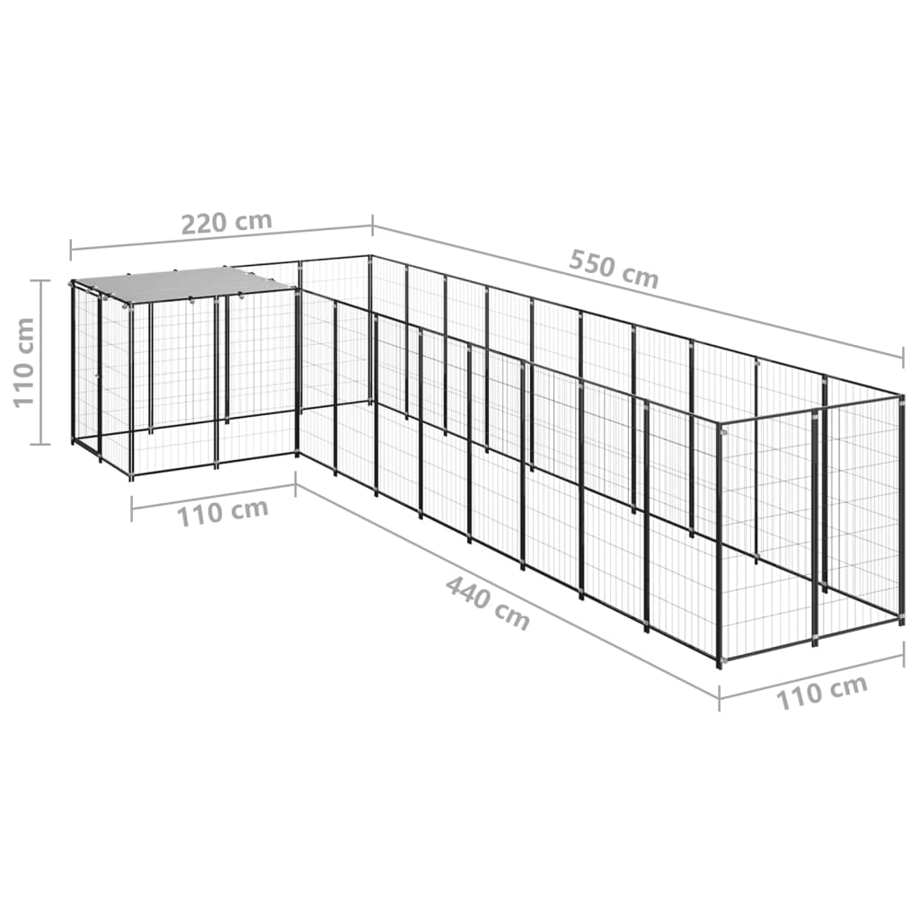 Chenil 7,26 M² Acier