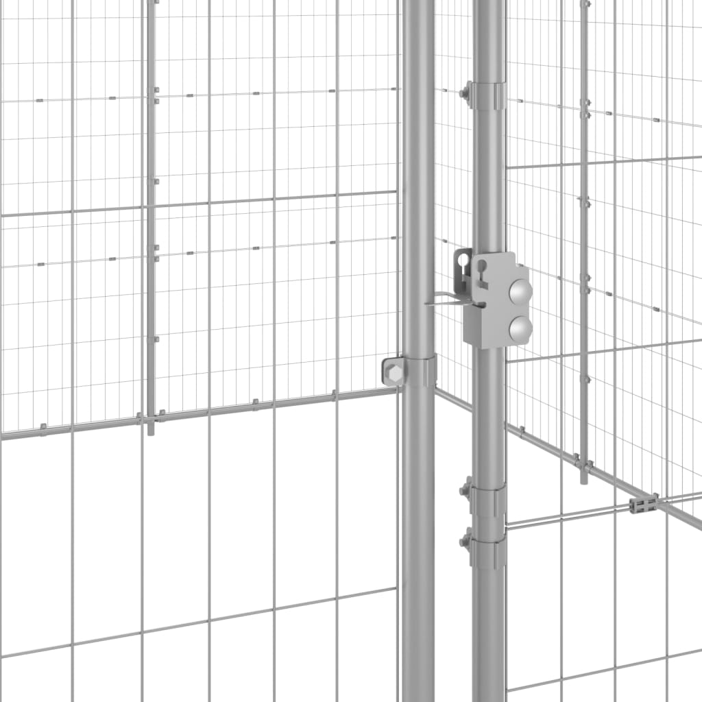 Chenil Extérieur Acier Galvanisé 14,52 M²