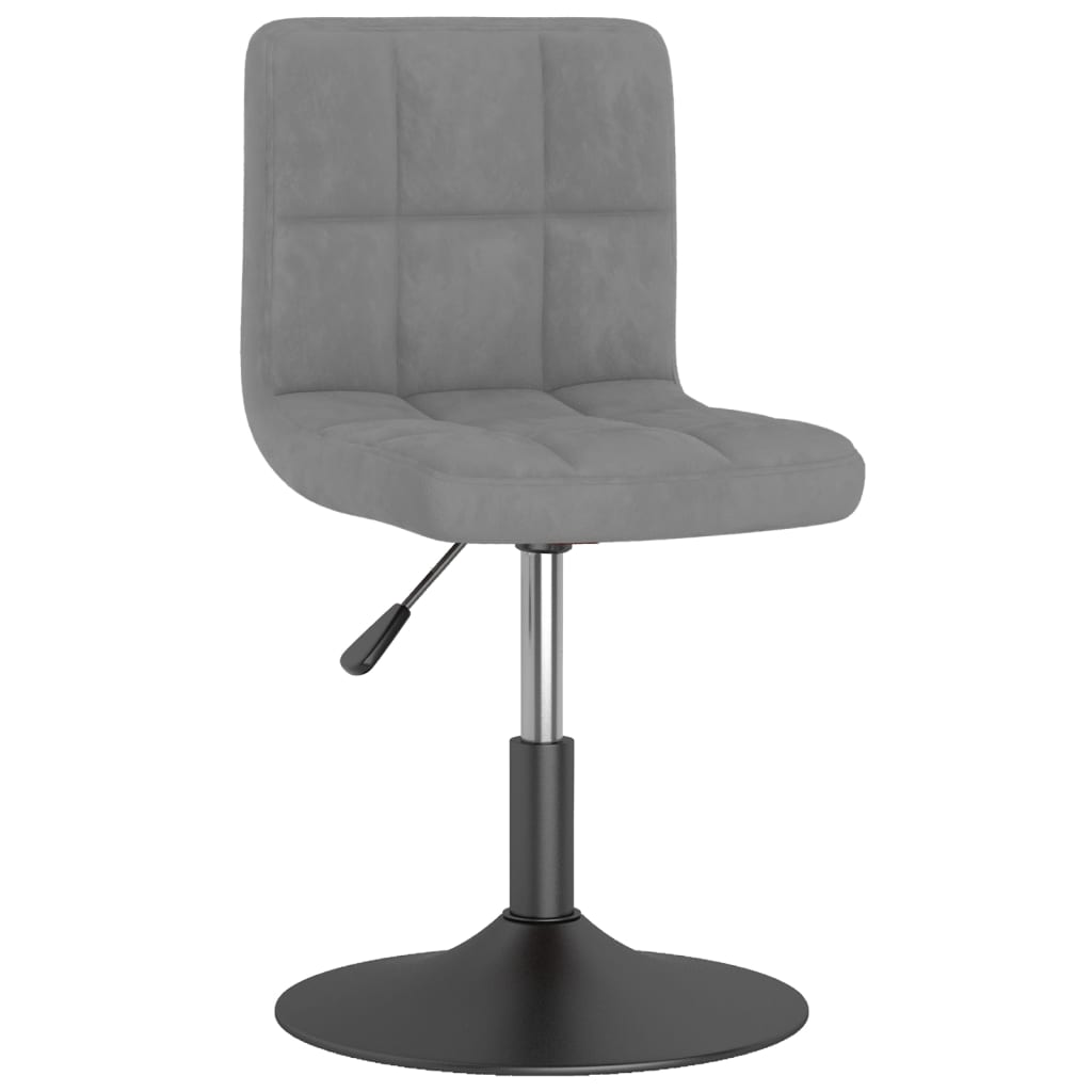 Chaise Pivotante De Salle À Manger Velours