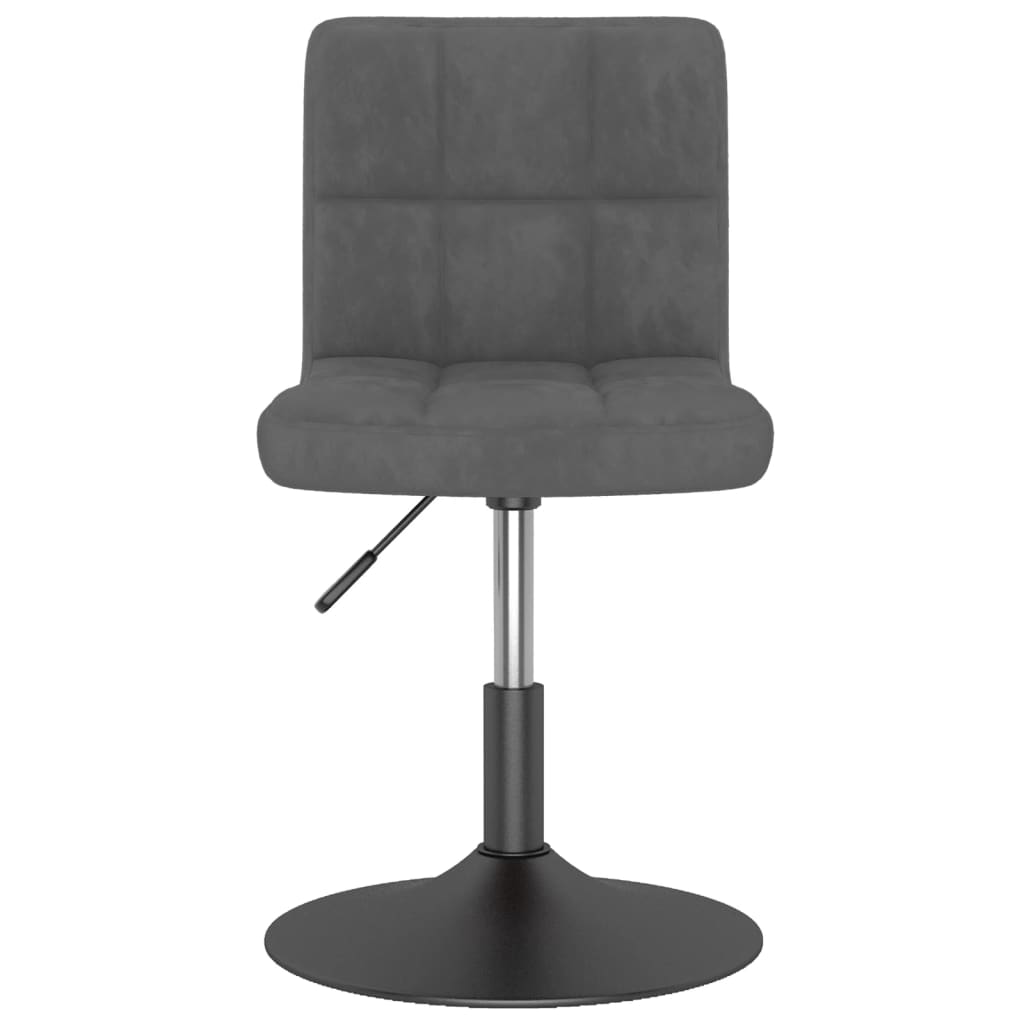 Chaise Pivotante De Salle À Manger Velours
