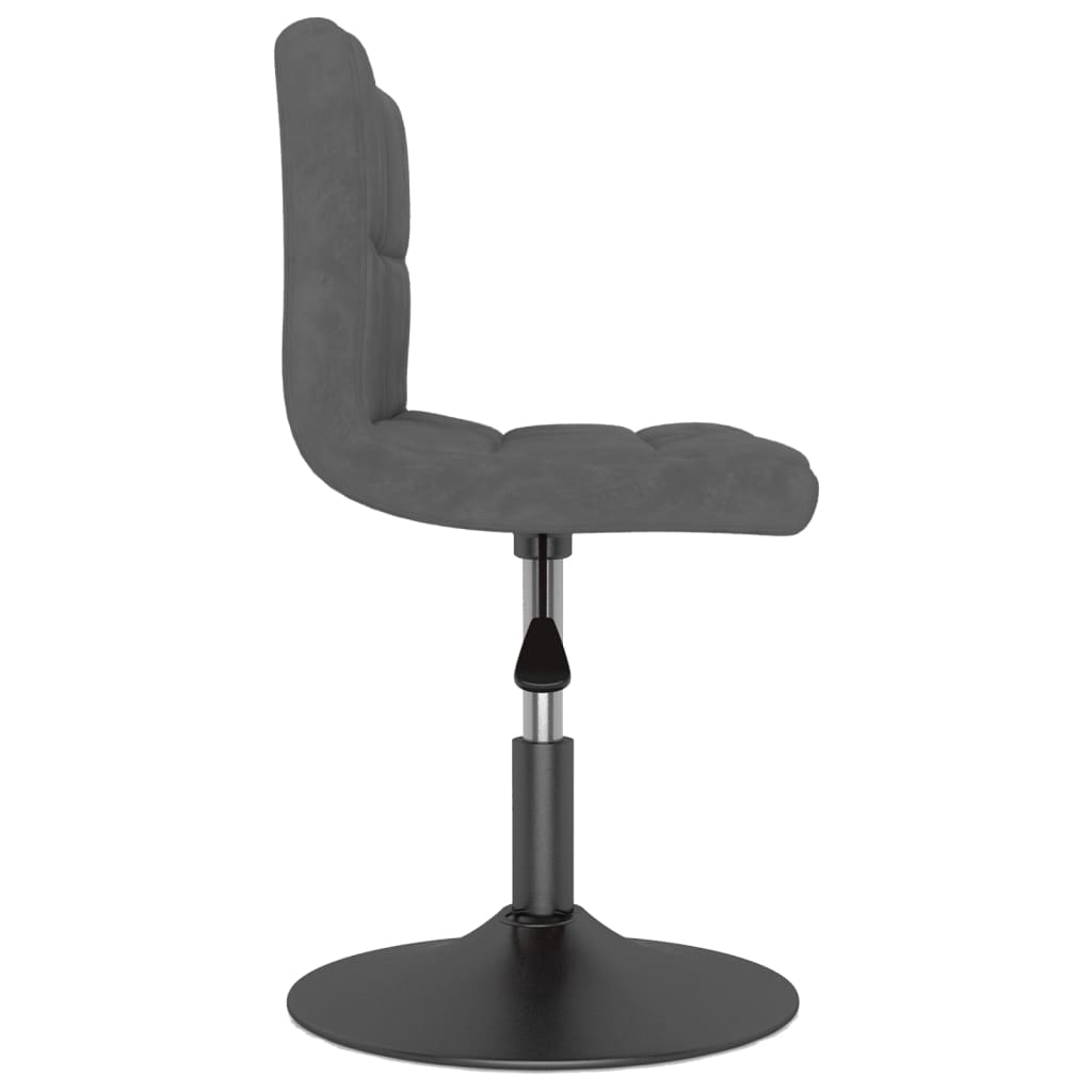 Chaise Pivotante De Salle À Manger Velours