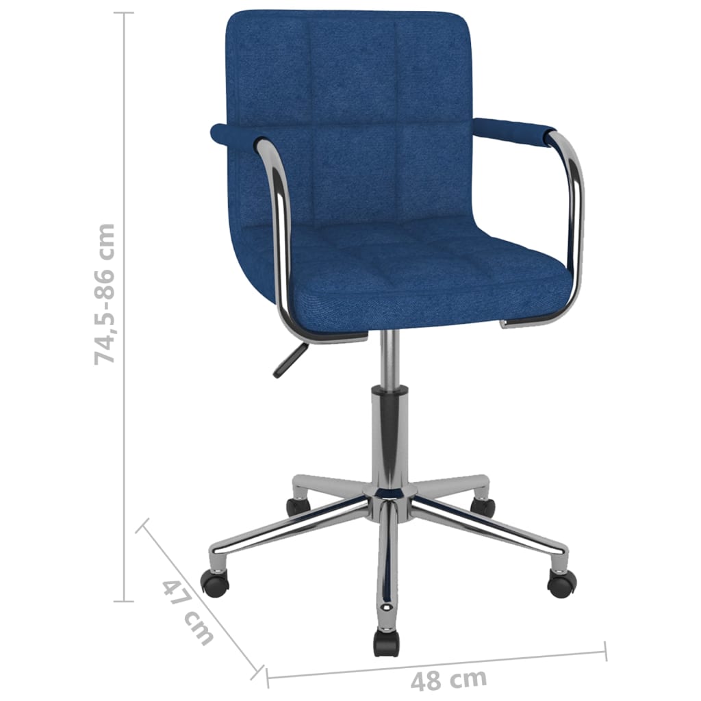 Chaise Pivotante De Salle À Manger Tissu