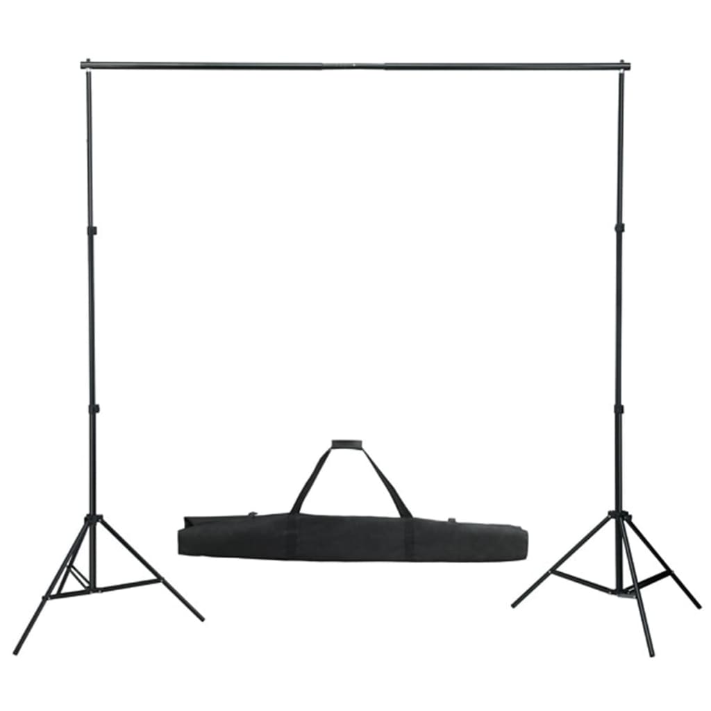 Kit De Studio Photo Avec Éclairage Et Toile De Fond