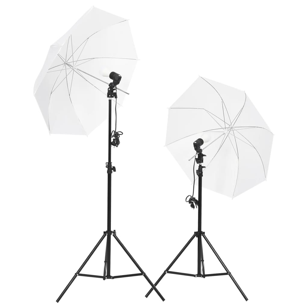Kit De Studio Photo Avec Éclairage Et Toile De Fond