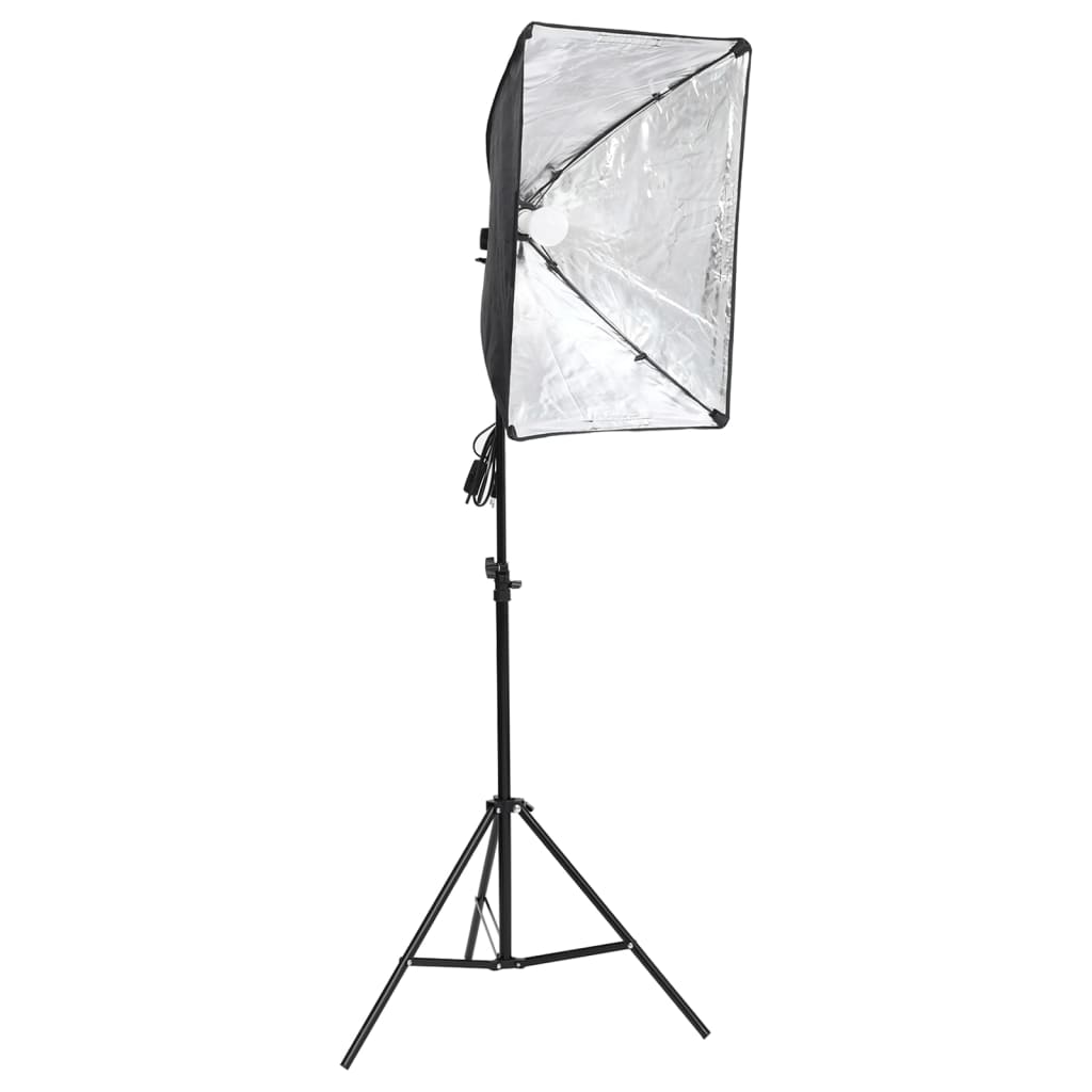Kit De Studio Photo Boîte À Lumière Toile De Fond Et Réflecteur