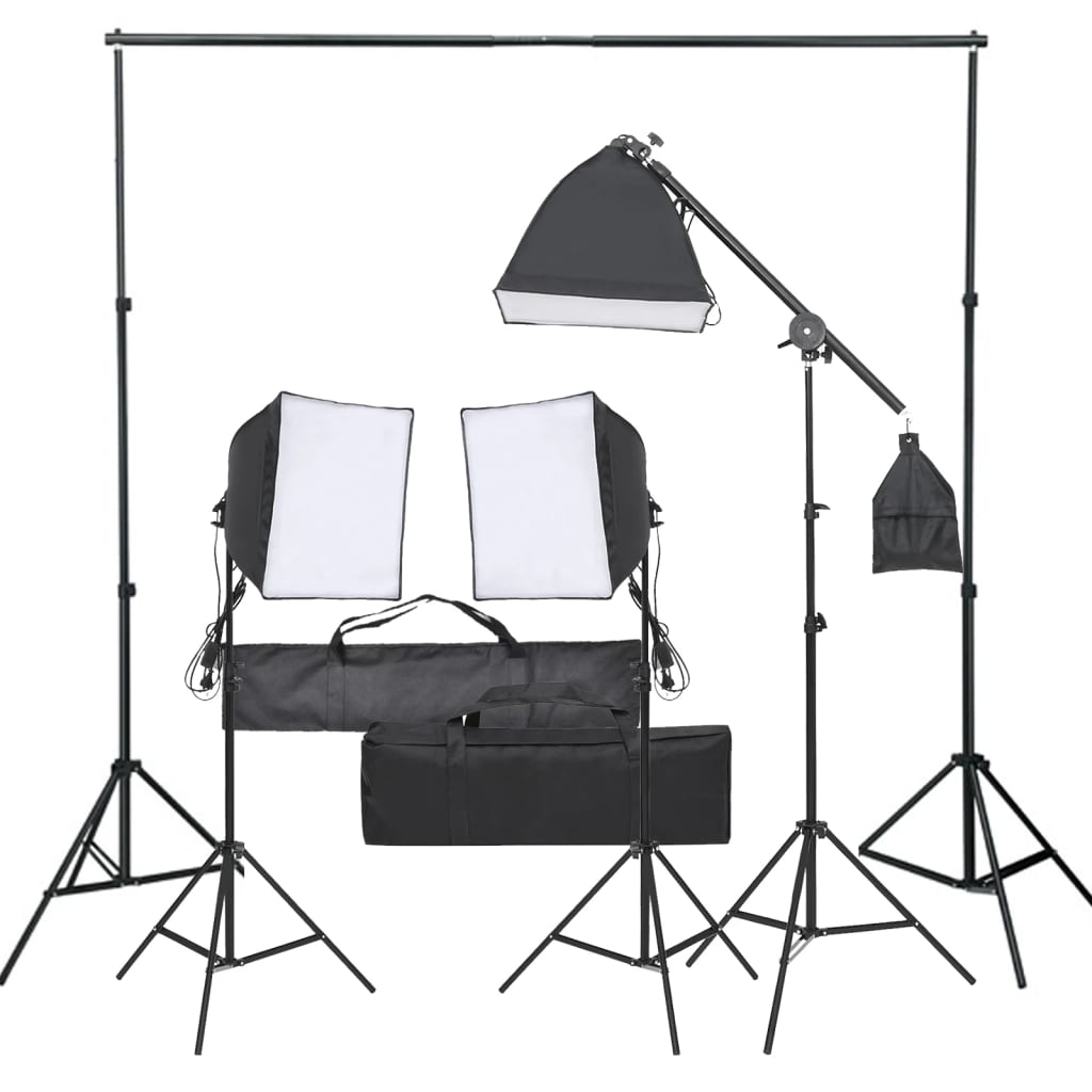 Kit De Studio Photo Avec Ensemble D'éclairage