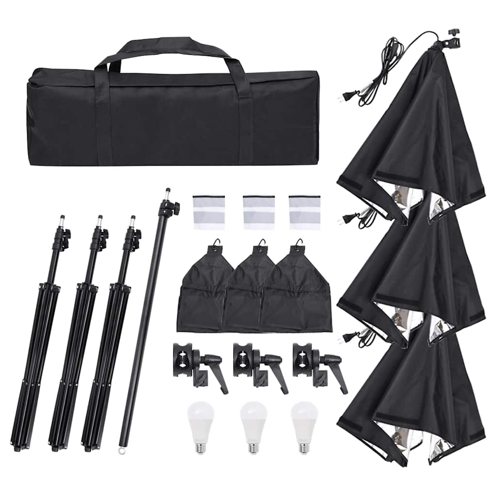 Kit De Studio Photo Avec Ensemble D'éclairage