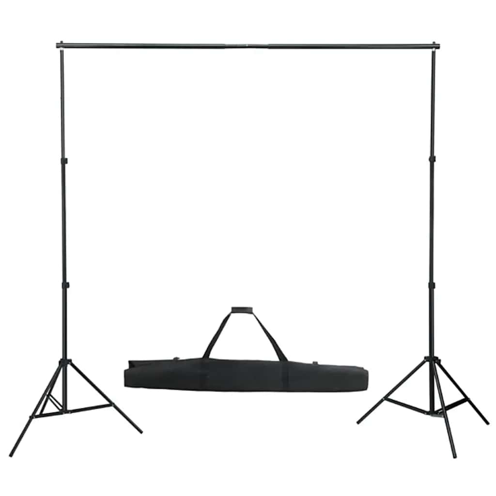 Kit De Studio Photo Avec Éclairage Toile De Fond Et Réflecteur
