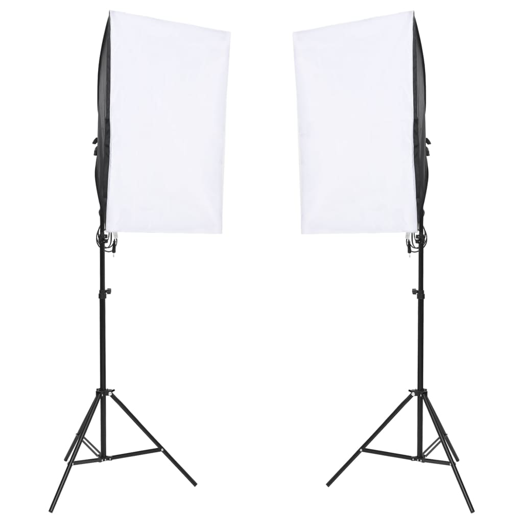 Kit De Studio Photo Avec Éclairage Et Toile De Fond
