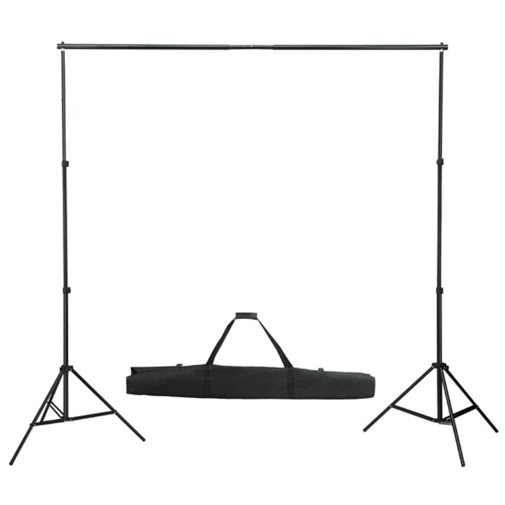 Kit De Studio Photo Avec Éclairage Et Toile De Fond