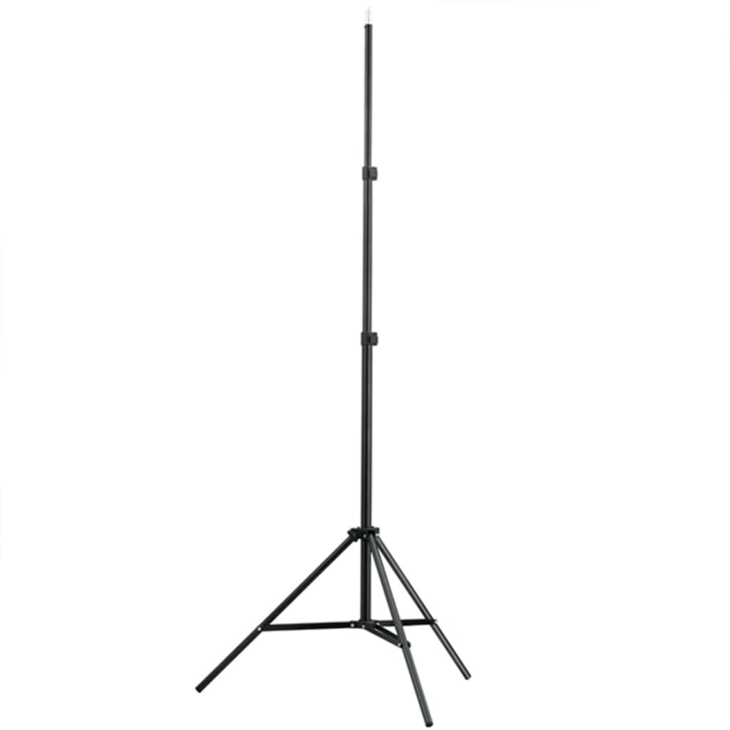 Kit De Studio Photo Avec Éclairage Toile De Fond Et Réflecteur