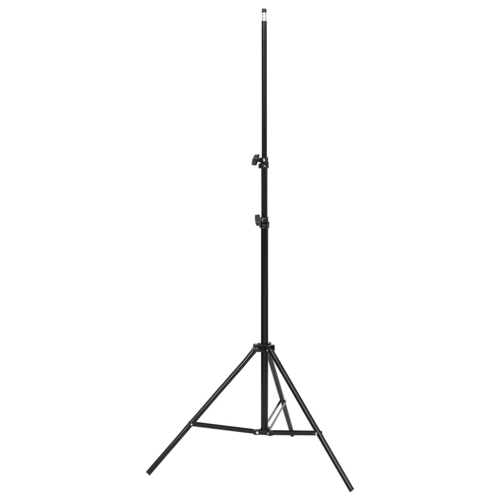 Kit De Studio Photo Avec Éclairage Toile De Fond Et Réflecteur