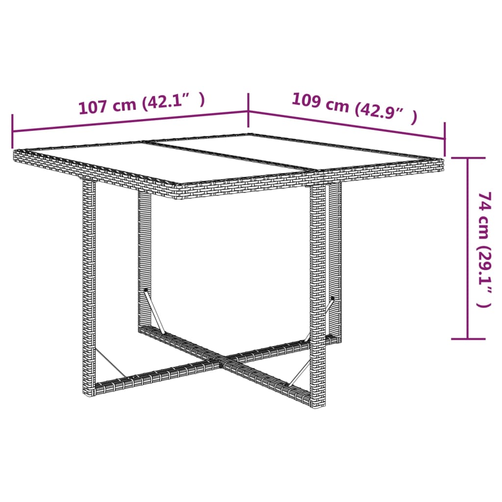 Ensemble À Dîner De Jardin Avec Coussins 5 Pcs Poly Rotin Noir Noir Et Blanc Crème