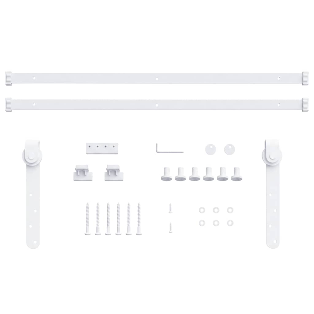 Kit Mini De Porte D'armoire Coulissante Acier Au Carbone 1