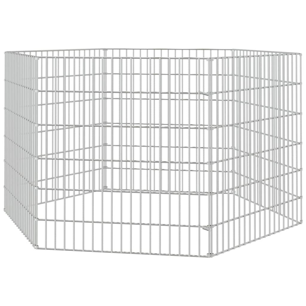 Enclos Pour Animaux En Liberté 54X60Cm Fer Galvanisé