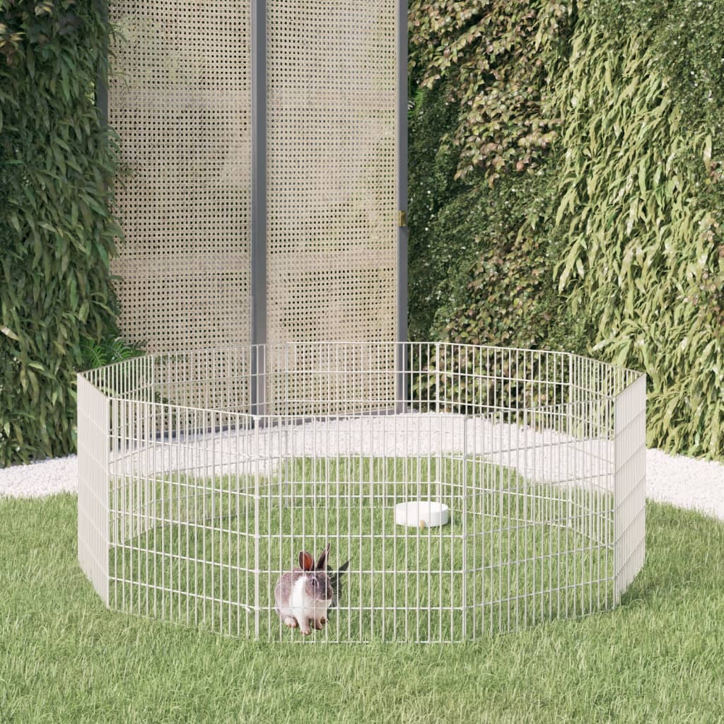 Enclos Pour Animaux En Liberté 54X60Cm Fer Galvanisé