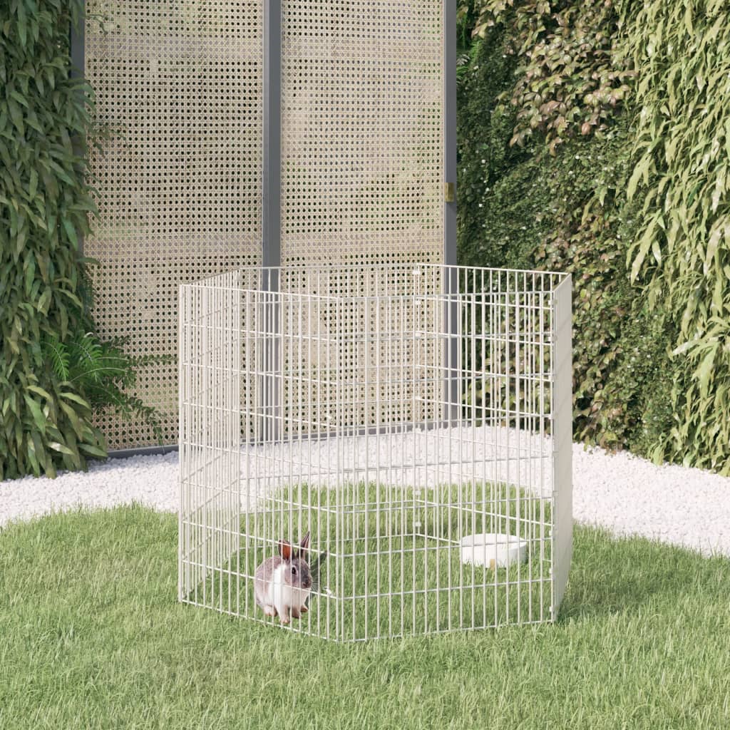 Enclos Pour Animaux En Liberté 54X60Cm Fer Galvanisé