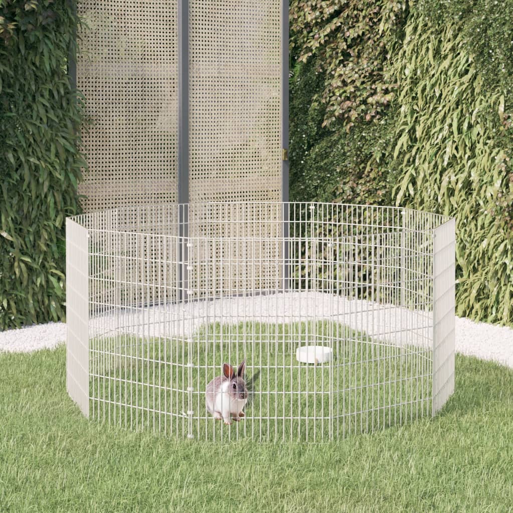 Enclos Pour Animaux En Liberté 54X60Cm Fer Galvanisé