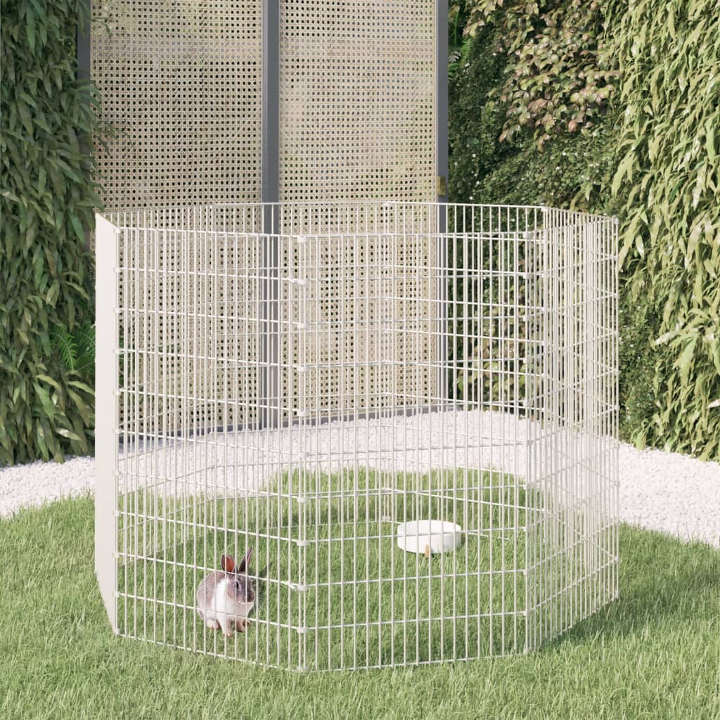 Enclos Pour Animaux En Liberté 54X60Cm Fer Galvanisé