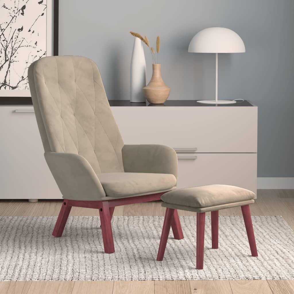 Chaise De Relaxation Velours