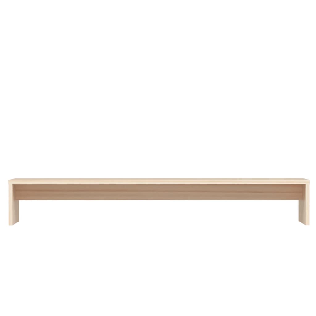 Support De Moniteur 100X27X15 Cm Bois De Pin Solide