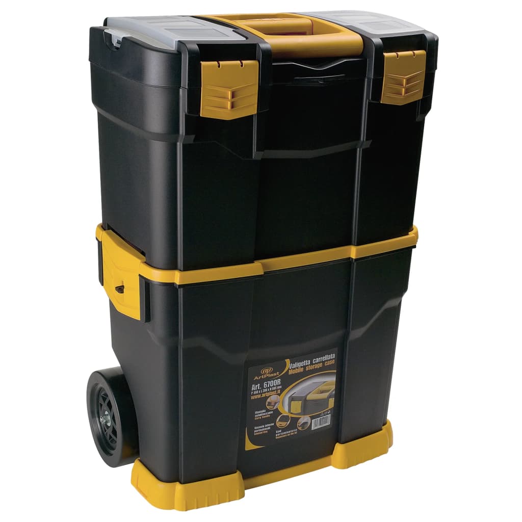 Boîte À Outils Roulante 460X280X677 Mm Pp