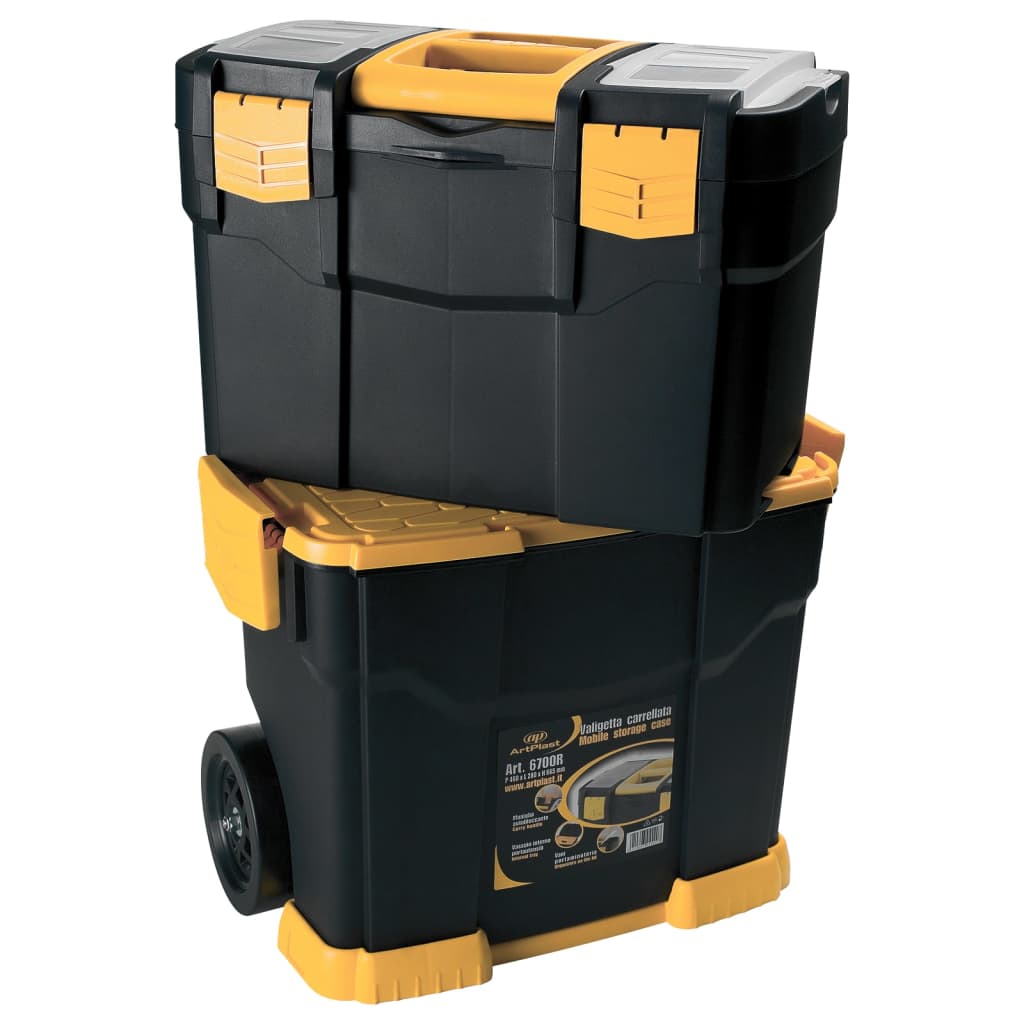 Boîte À Outils Roulante 460X280X677 Mm Pp