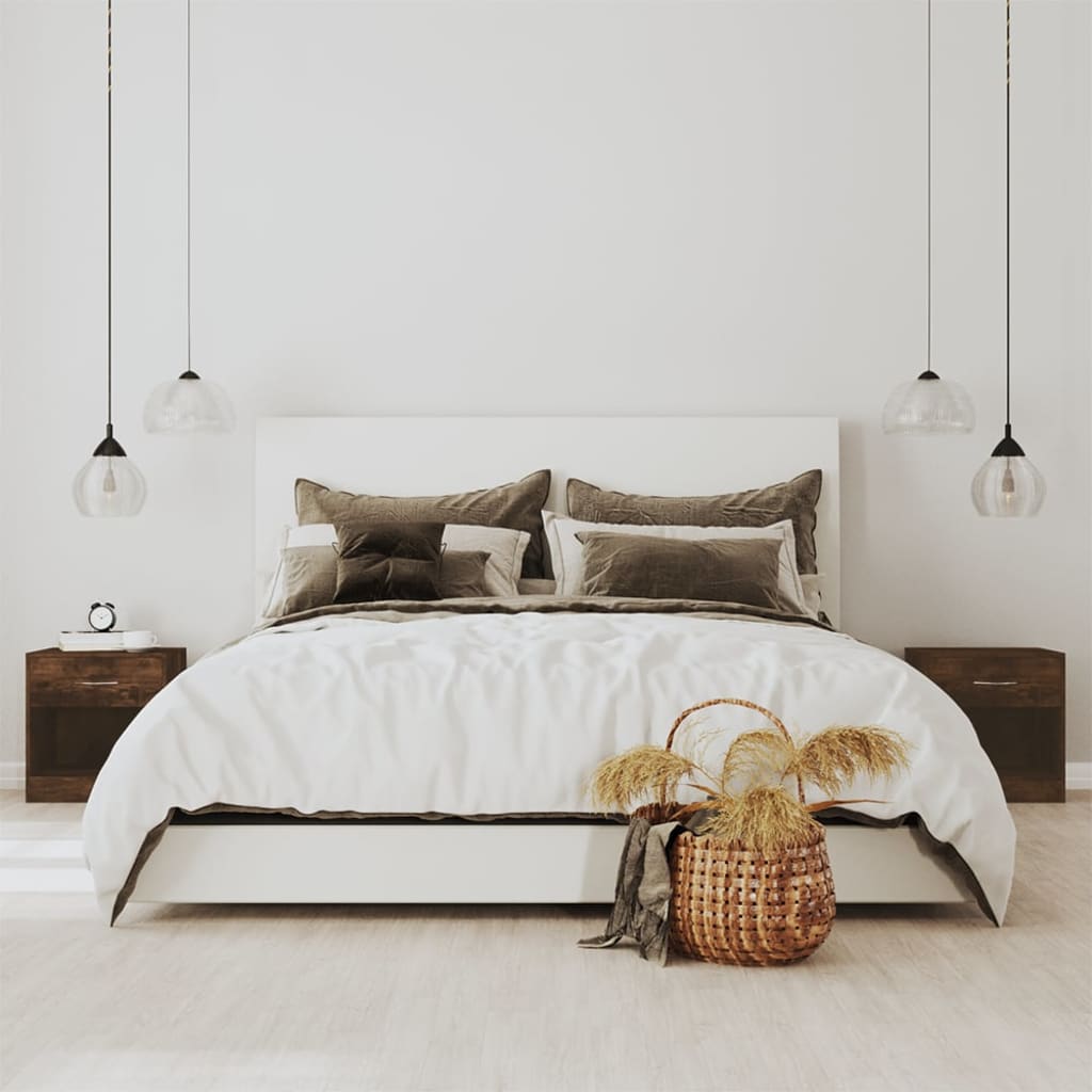 Tables De Chevet 2 Pcs Avec Tiroir