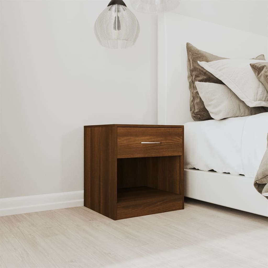 Tables De Chevet 2 Pcs Avec Tiroir