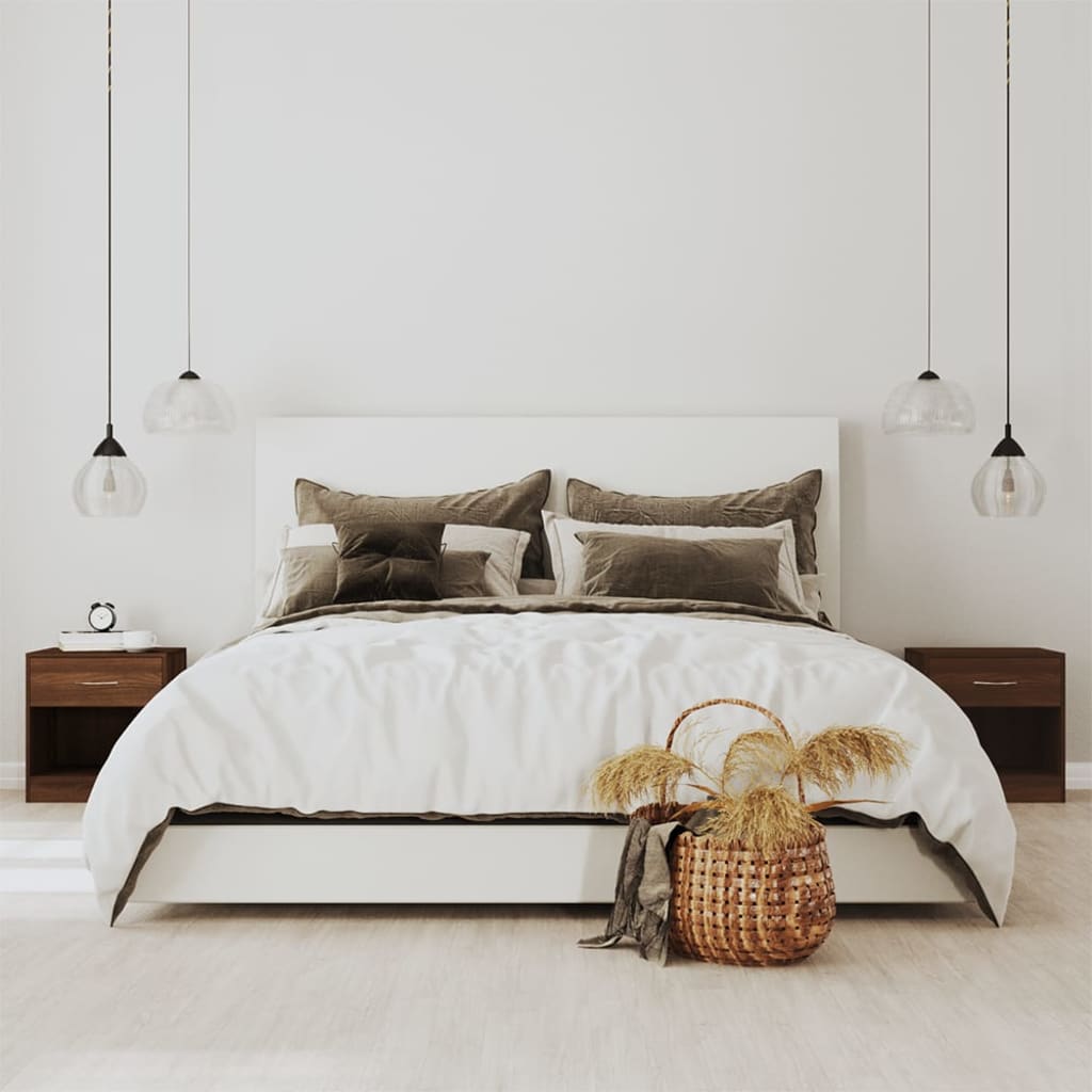 Tables De Chevet 2 Pcs Avec Tiroir