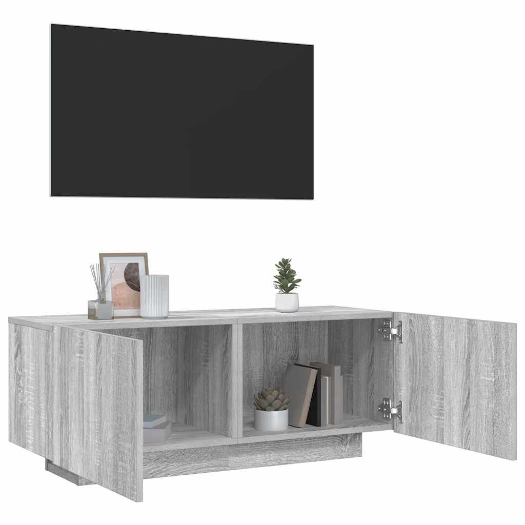 Meuble Tv 100 X 35 X 40 Cm Bois D'ingénierie