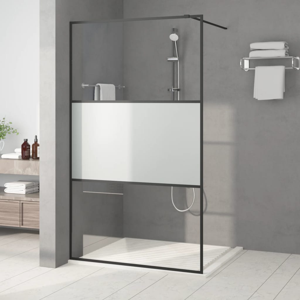 Mur De Douche À L'italienne Verre Trempé
