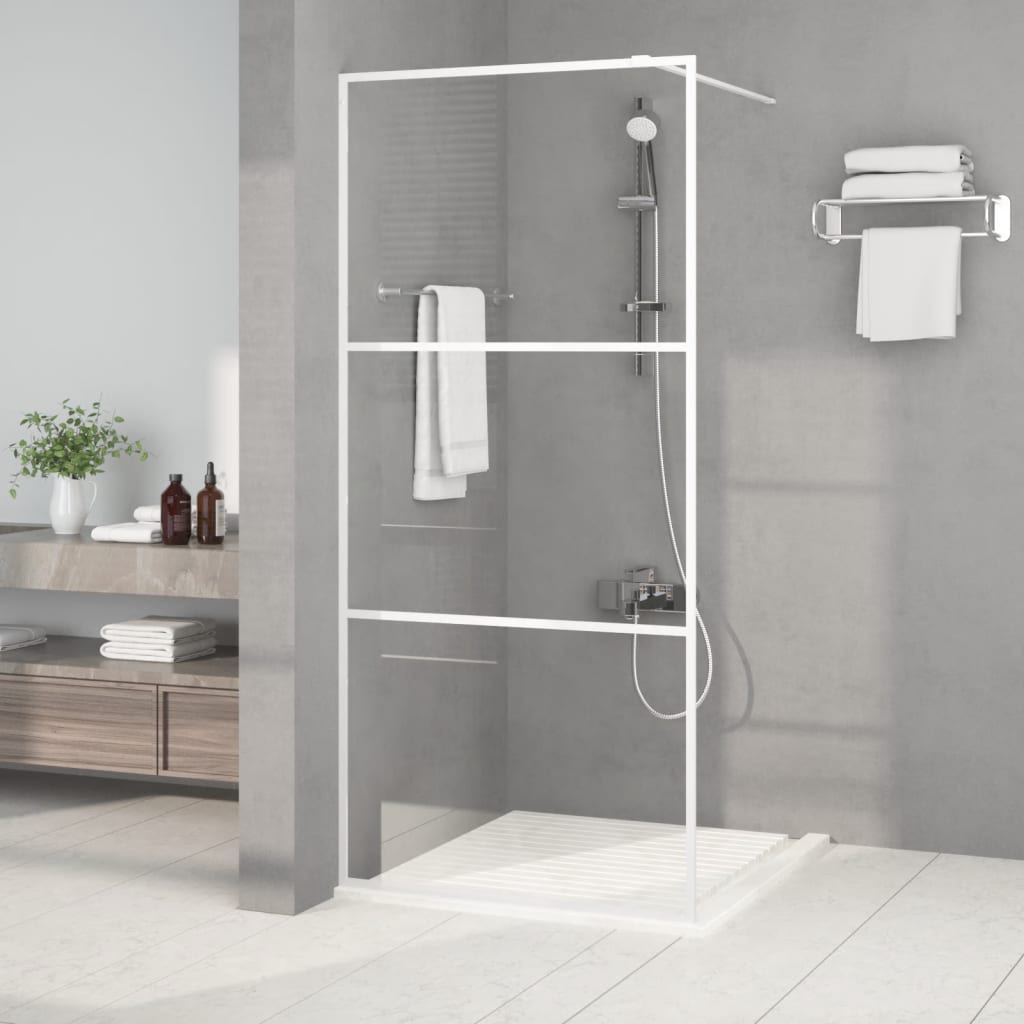 Mur De Douche À L'italienne Verre Trempé