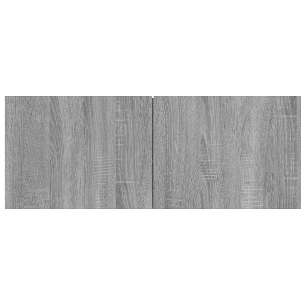 Ensemble De Meubles Tv 4 Pcs Sonoma Gris Bois D'ingénierie