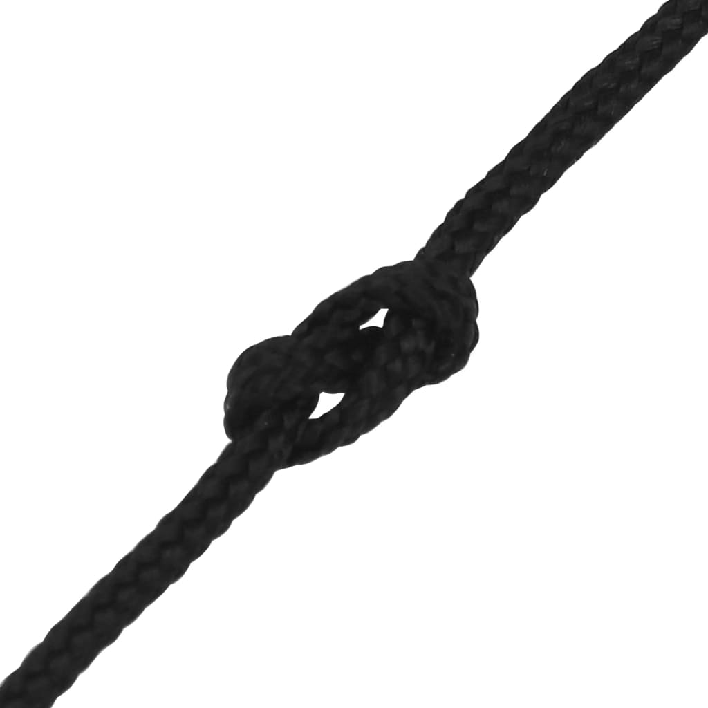 Corde De Bateau Complet Polypropylène Noir