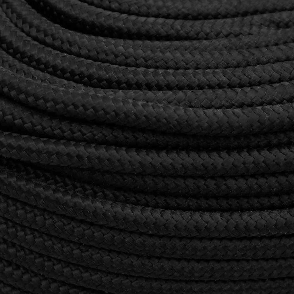 Corde De Bateau Complet Polypropylène Noir