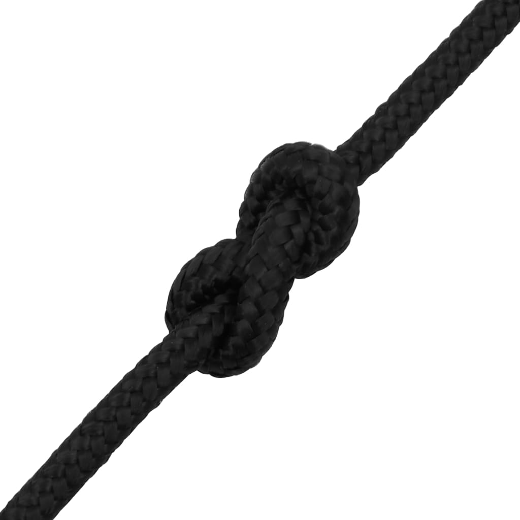 Corde De Bateau Complet Polypropylène Noir