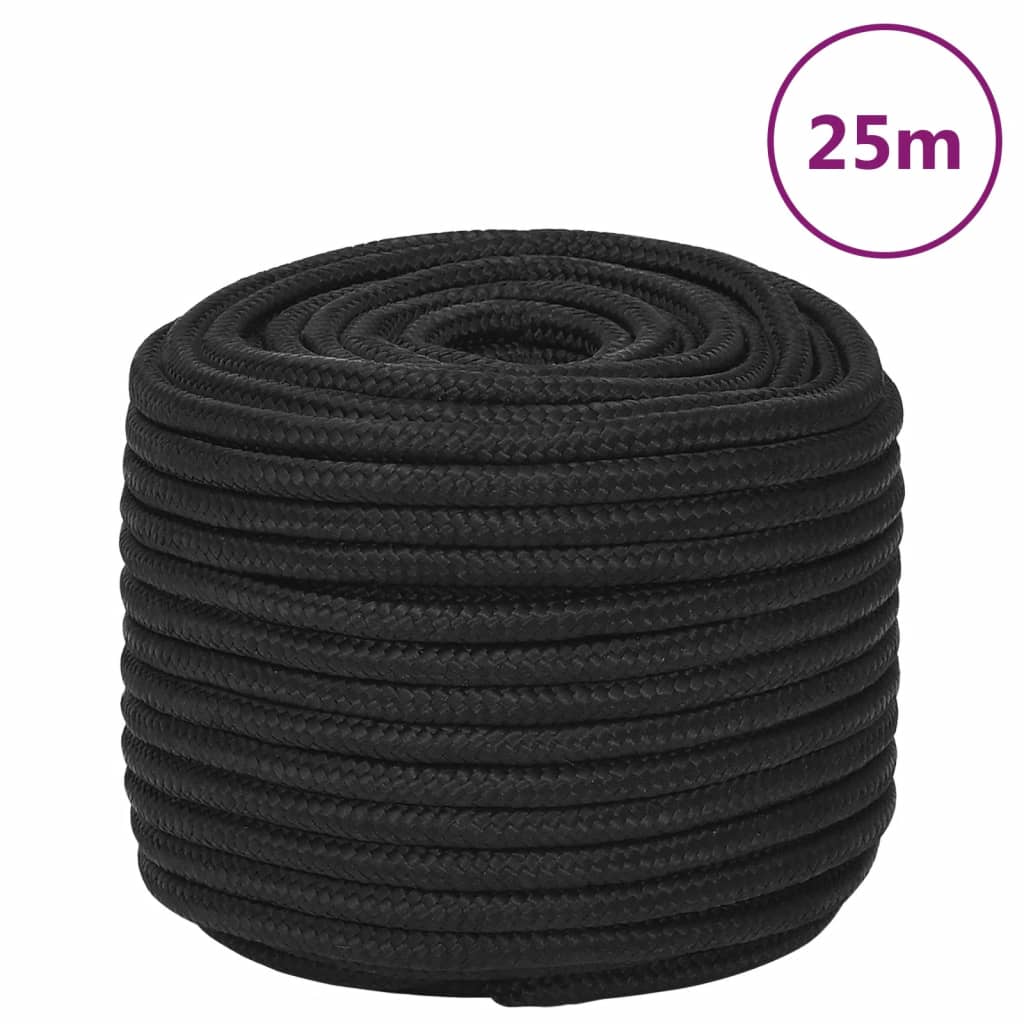 Corde De Bateau Complet Polypropylène Noir