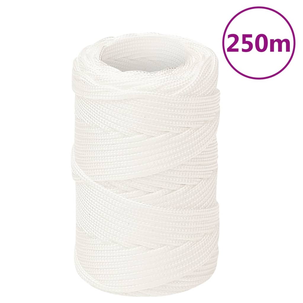 Corde De Bateau Complet Polypropylène Blanc