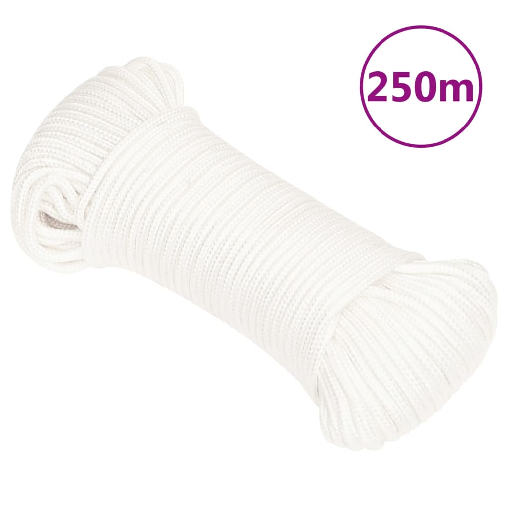 Corde De Bateau Complet Polypropylène Blanc