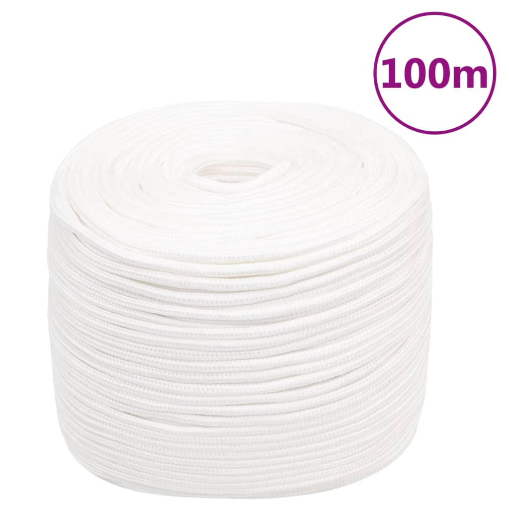 Corde De Bateau Complet Polypropylène Blanc