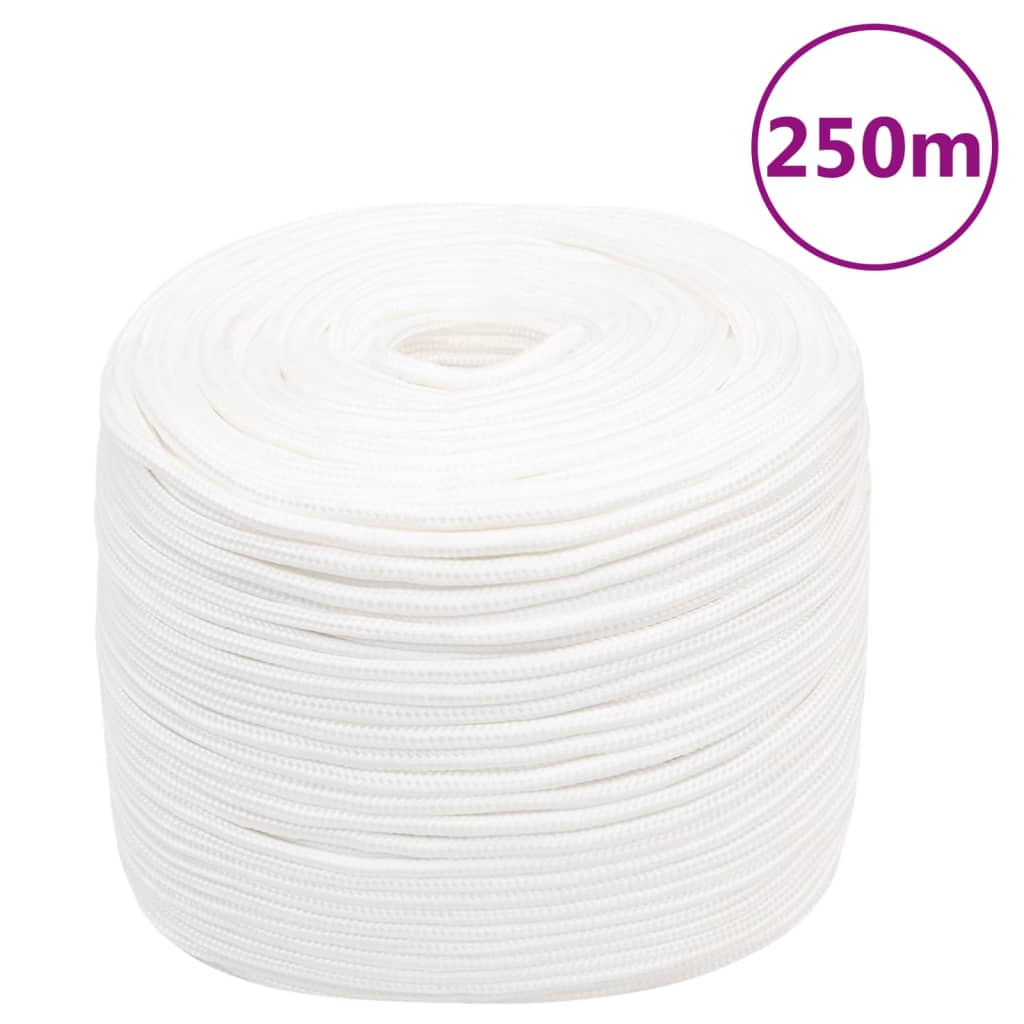Corde De Bateau Complet Polypropylène Blanc