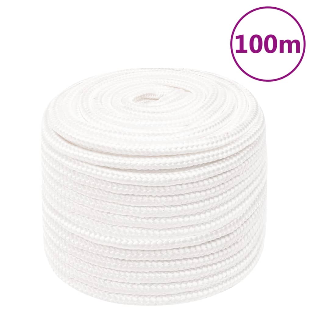 Corde De Bateau Complet Polypropylène Blanc