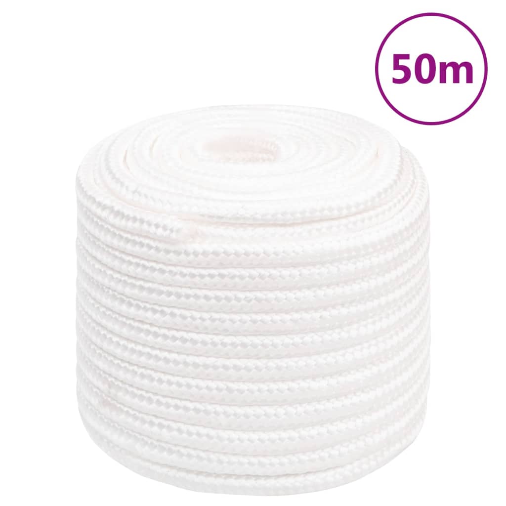 Corde De Bateau Complet Polypropylène Blanc
